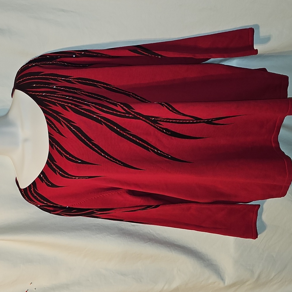 Bob Mackie Wearable Art Sweater - image 8